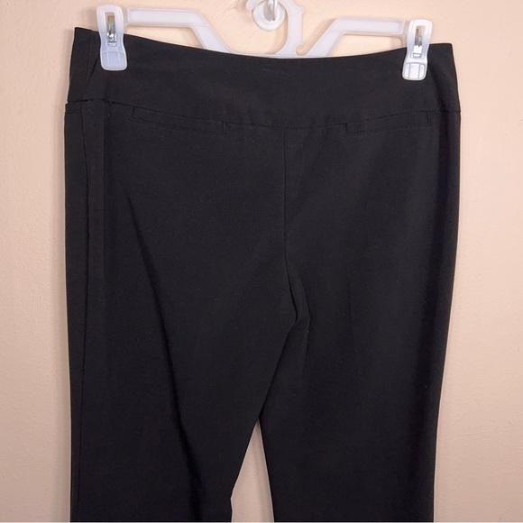 Y2K Era Size 9 Star City Black Bootcut Pants Stretch Classic Juniors Dress Pants - Picture 10 of 14